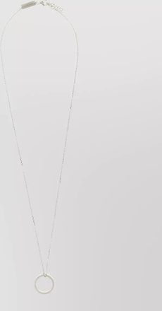 Maison Margiela silver pendant necklace