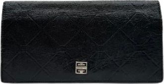 Givenchy Pre-owned Wallets, female, Black, Size: ONE SIZE Pre-owned Leather Wallet