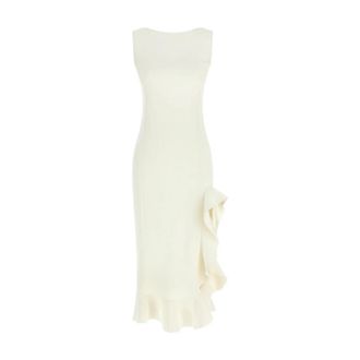 Pinko Flipper Dress - Dames - Feestkleedjes - Wit - M - Kleedjes
