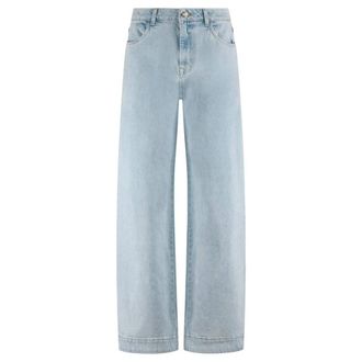 Nukus Nukus - Abby Pants Denim Strass - Dames - Jeans - Blauw - Maat: XL Denim