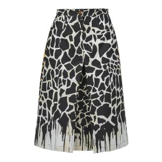 Maliparmi Drill Midi Skirt