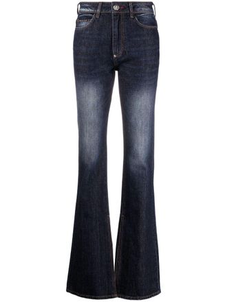 Philipp Plein Flared jeans - Blauw