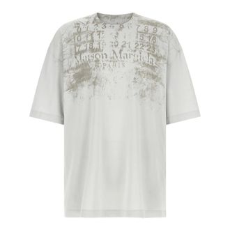 Maison Margiela Heren, Tops, Grijs, Maat: S Katoen