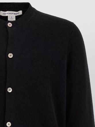 Comme Des Gar&ccedil;ons wool color-block cardigan