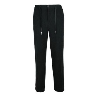 Daniele Alessandrini Broeken, Heren, Zwart, M, Katoen, Rechte broek