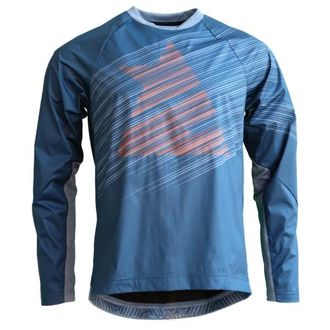 Zimtstern Protechzonez Shirt L/S Velotrikot f&uuml;r Herren | blau