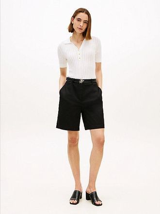 Tommy Hilfiger Pantal&oacute;n chino corto regular lavado