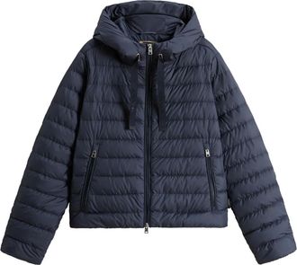 Woolrich Giacca con cappuccio - Blu