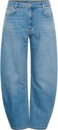 MY ESSENTIAL WARDROBE MWRemmie Barrel Jeans - Dames - Jeans - Blauw - Maat: W26 L31 Katoen