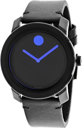Movado Mens Black dial Watch