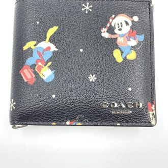 Coach Black Wallet (Bi-Fold) (Pre-Owned)