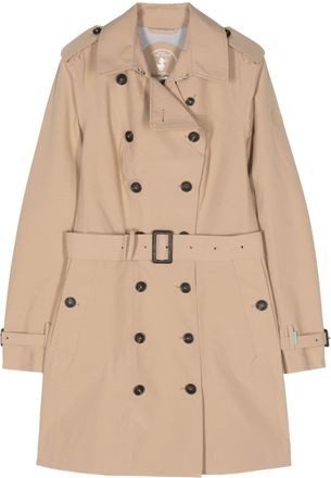 トレンチコート SAVE THE DUCK Women Trench Coats D41114W GABA2040015 Beige Save the Duck Trench Coat In Beige - Beige | D41114WVERVE40015