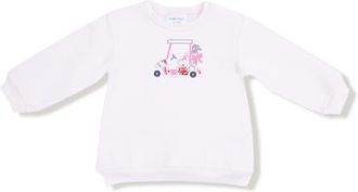 Angel Dear Kids Golf Embroidered Sweatshirt in Light Pink at Nordstrom, Size 18-24M