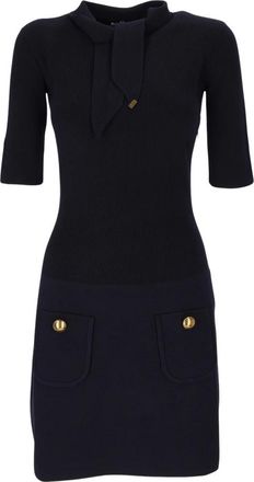 Elisabetta Franchi Mujer, Vestidos, Azul, Talla: M