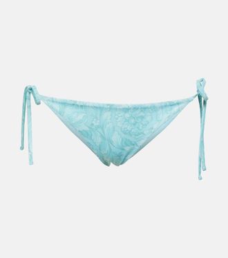 Versace Slip bikini a vita bassa Barocco