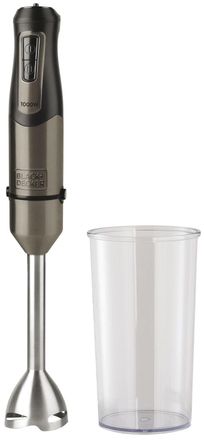 Black+Decker Batidora De Inmersi&oacute;n De Acero Inoxidable De 1000w Black+decker Bxhb1000e