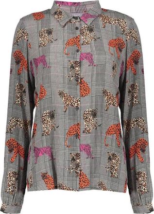 Geisha Dames, Blouses & Shirts, Veelkleurig, Maat: M