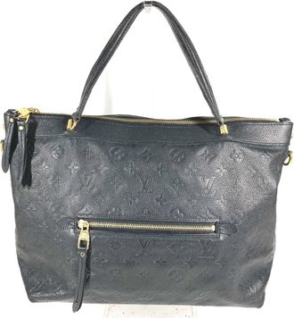 Louis Vuitton Black Noir Monogram Empreinte Handbag Shoulder Bag Tote Bag (Pre-Owned)