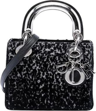 Dior Pre-owned Lady Dior - Dames - Vintage Handtas - Zwart - ONE Size - Leer - Vintage