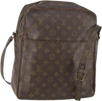 Louis Vuitton Pre-owned Cross Body Bags, female, Brown, Size: ONE SIZE Pre-owned Vintage Monogram Shoulder Bag
