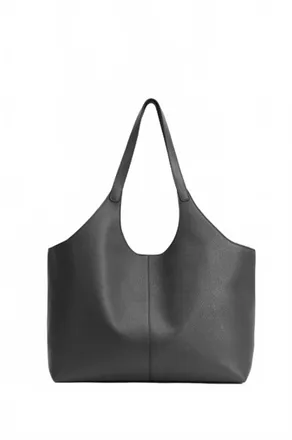 Aesther Ekme Womens Cabas Supple Hand Tote Bag In Black