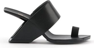 United Nude Loop Toe Hi - Dames - Muiltjes - Zwart - 40 EU - Leer - Schoenen