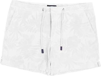 Lords of Harlech Farm Floral Towel Short in Farm Floral White at Nordstrom, Size 32