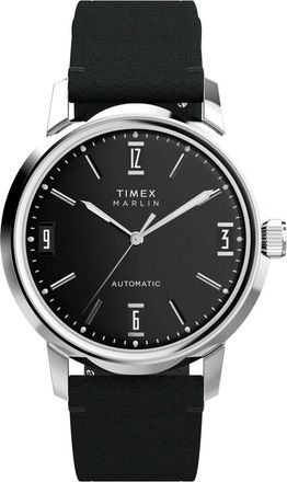 Timex Herenhorloge Marlin Automatisch - Heren - Horloges - Zwart - ONE Size - Accessoires