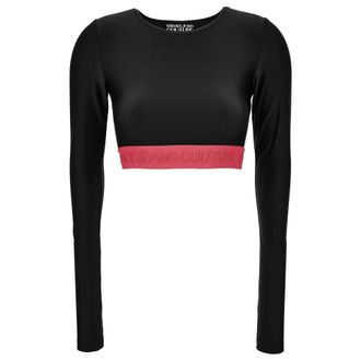 Versace T-shirts en Polos - Dames - Longsleeves - Zwart - 2XS - Tops