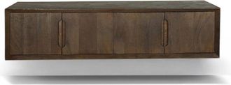 Moloo Mueble tv de 140 cm marr&oacute;n