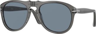 Persol Heren, Accessoires, Grijs, Maat: 54 MM Polyamide
