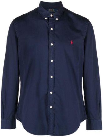 Polo Ralph Lauren Camicia Polo Pony con ricamo - Blu