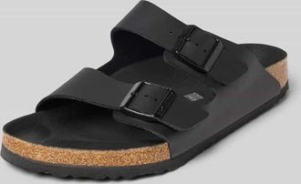 Birkenstock Slides mit breiten Riemen Modell ARIZONA in BLACK, Gr&ouml;&szlig;e 41