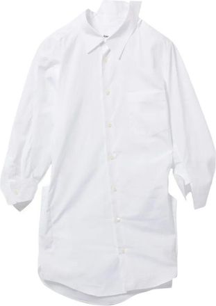 Comme Des Gar&ccedil;ons Crop Asymetrical Shirt