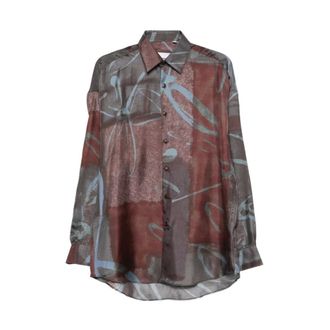 Costumein Valentino Printed Shirt - male - Costumein - Casual Shirts - Multicolor - L - Shirts