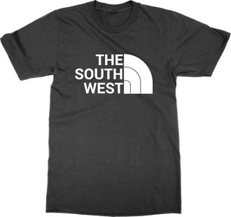 Generic The South West T-Shirt (Black, 3XL)