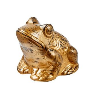 Tag Frog Garden Decor Antique Brass Aluminum Spring in Gold at Nordstrom