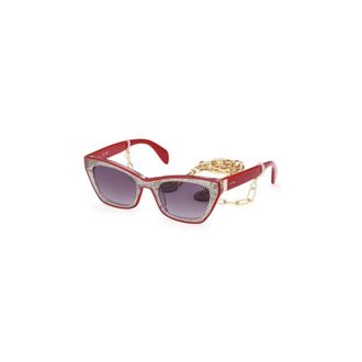 Guess Sunglasses, female, Red, 53 MM, Authentic Stylish Glasses Premium Quality