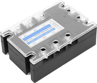 OEM Adecuado Para Rel&eacute;s Trif&aacute;sicos Fiables Ssr-3 D48100 De 100 A Con Indicadores Led Y Cubierta De Seguridad