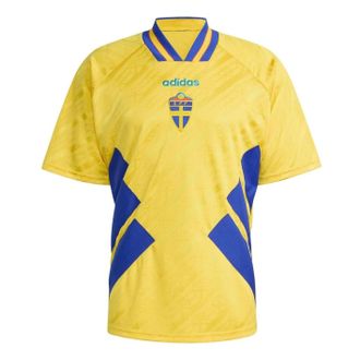 adidas Sweden Home Replica Jersey 1994 Asia Sizing Yellow JN3714