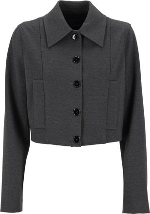Pinko Stijlvolle jas in I76 kleur - Dames - Zomerjassen - Grijs - S - Jassen