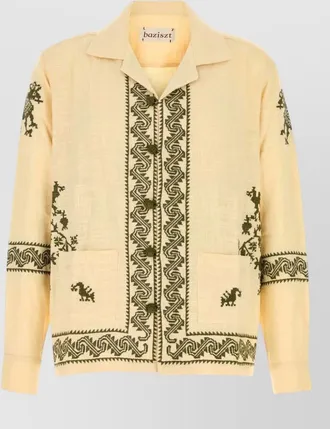 Baziszt cotton shirt jacket