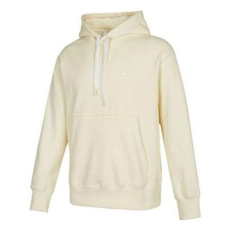 Nike Mens Nike Embroidered Logo Hooded Casual Sports Milky White DA0024-113