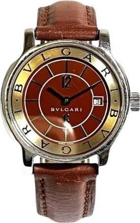 Bulgari Pre-owned Watches, female, Red, Size: ONE SIZE Pre-owned Vintage Watch