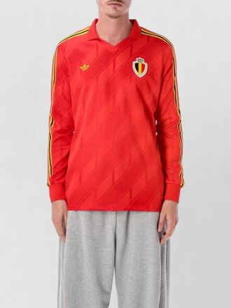 adidas belgium 1986 long sleeve football t-shirt