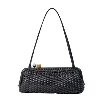 Jacquemus Shoulder Bags, female, Brown, Size: ONE SIZE La Grande Pochette Salon