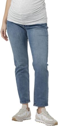 Ripe Hunter Over Bump Crop Jean in Vintage Wash at Nordstrom, Size Xx-Large