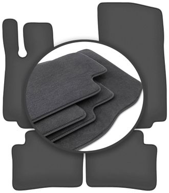 OEM Alfombrillas Premium Para Mercedes Clase C W206 Sed&aacute;n, Familiar (2021-)
