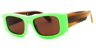 Off-white LUCIO 5964 Mens Sunglasses Green Size 54