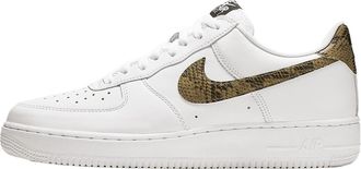 Nike Nike Air Force 1 Low Retro Premium QS Trainers (EU 46, White/Elemental Gold)